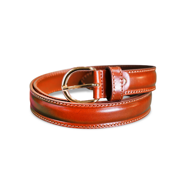 Classic English Belt | Cognac