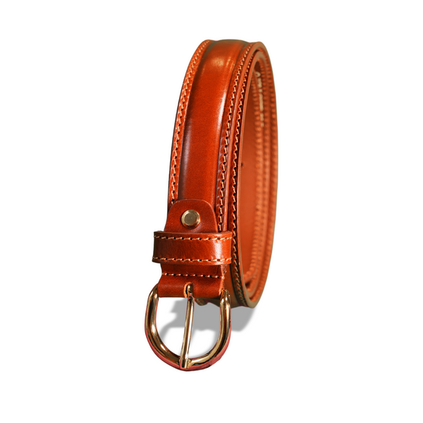 Classic English Belt | Cognac