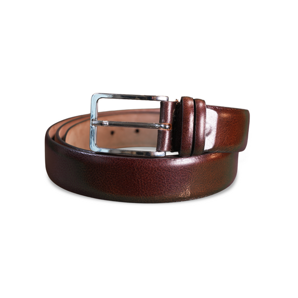 Classic Leather Belt | chocolate brown