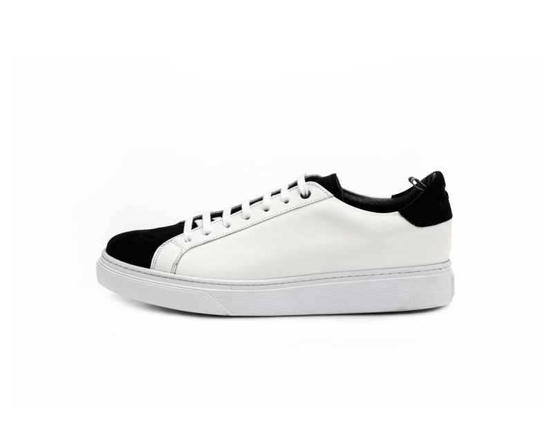 599 - White & Black (White Sole)